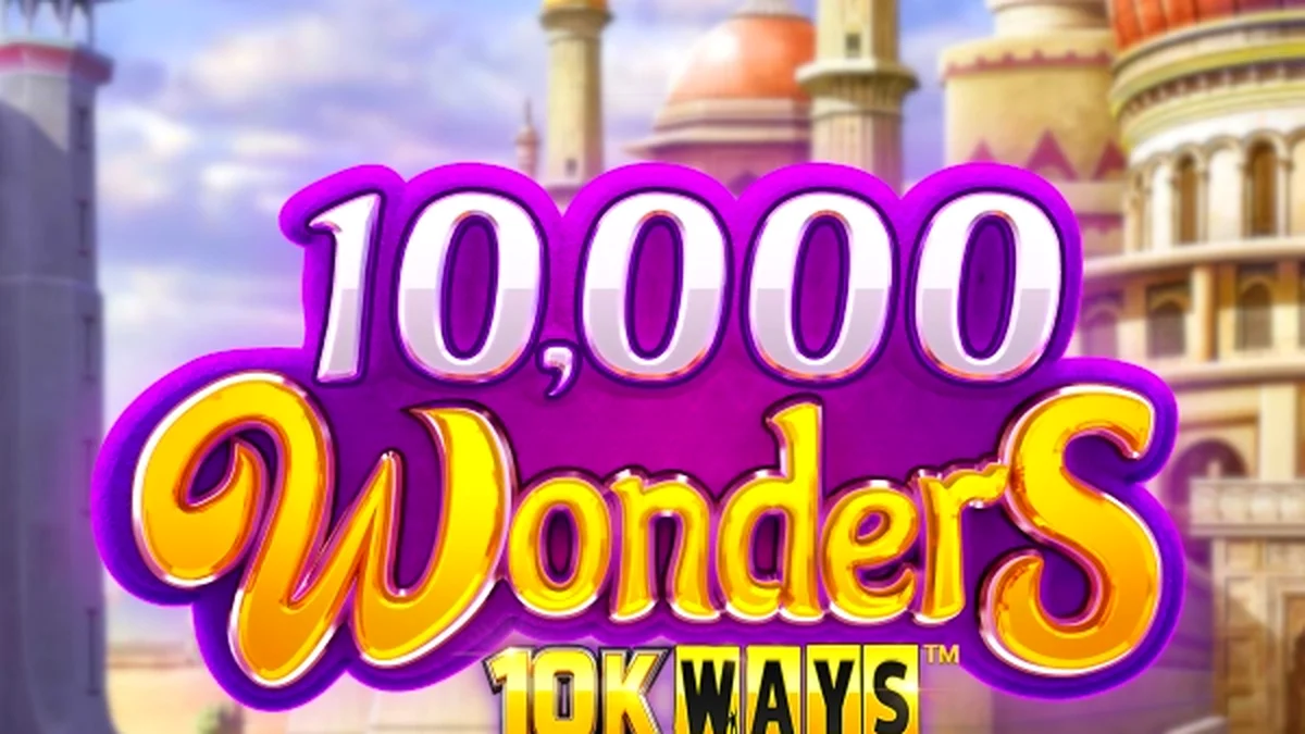 Ang 10,000 Wonders 10K Ways slot game ay nagtatampok ng 6 na reels at isang mahiwagang tema.
